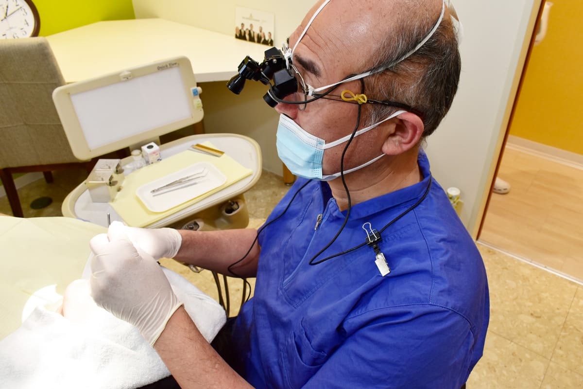 青葉台の歯医者、うかい歯科医院のむし歯治療