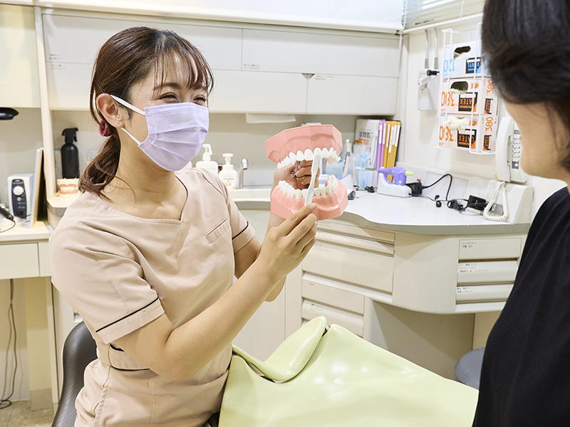 横浜市青葉区青葉台の歯医者、うかい歯科医院のカウンセリング